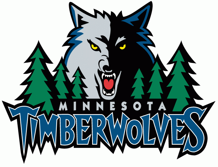 Minnesota Timberwolves 1996-2008 Primary Logo t shirts iron on transfers...